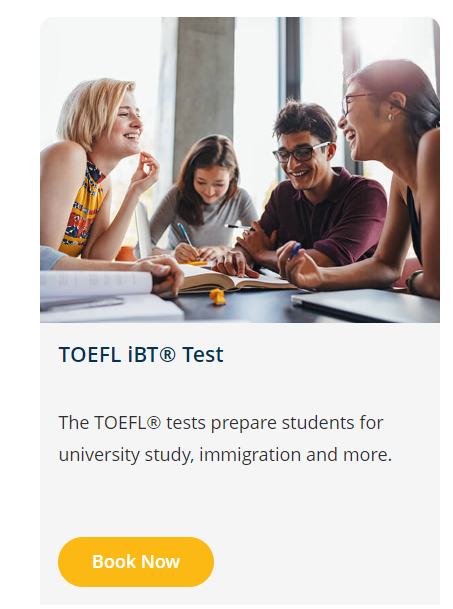 book toefl test